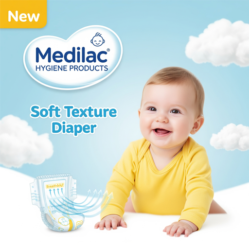 Medilac Hygiene Products | Upcoming Baby Diaper 2